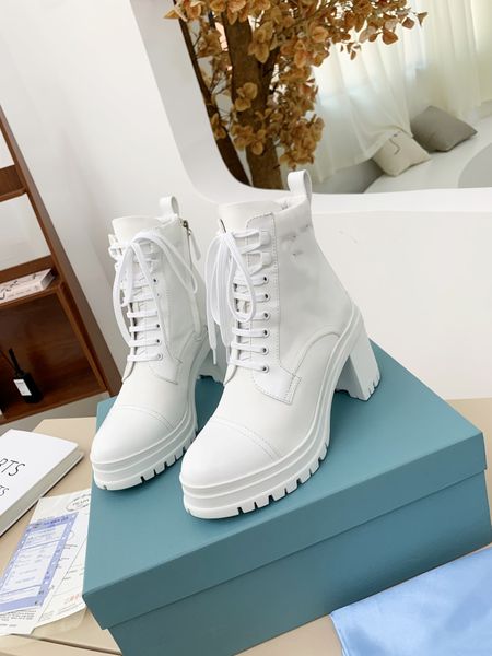 

new designer men women boots monolith shiny detachable nylon pouch combat shoes nylon hailf outdoor thick bottom mid-length boot 0809, Black