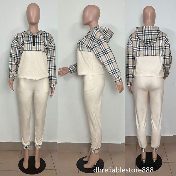 

fashionable women's casual sports set, new european and american slim plaid print, wide suspender, jumpsuit for women size s--2xl, Gray