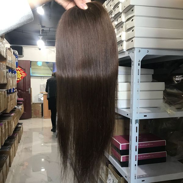 

stock human hair closure mono base women's ers chinese virgin remy hair pieces 5.5"*6.5" 130% density black brown blonde