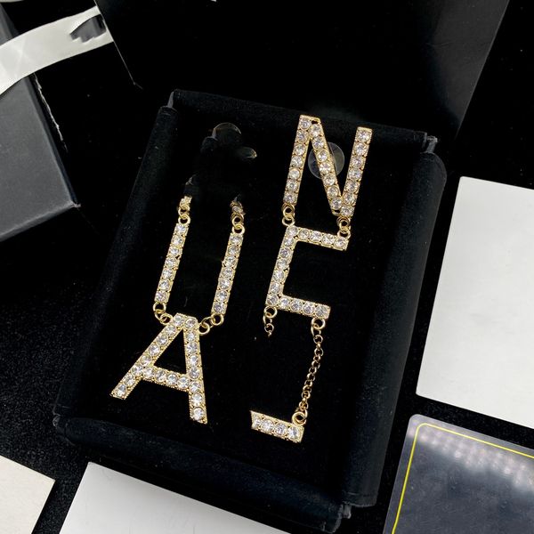 

woman c pearl pendant earring luxury stud earing letter ccity brand designer women gold earrings jewelry 93, Golden;silver