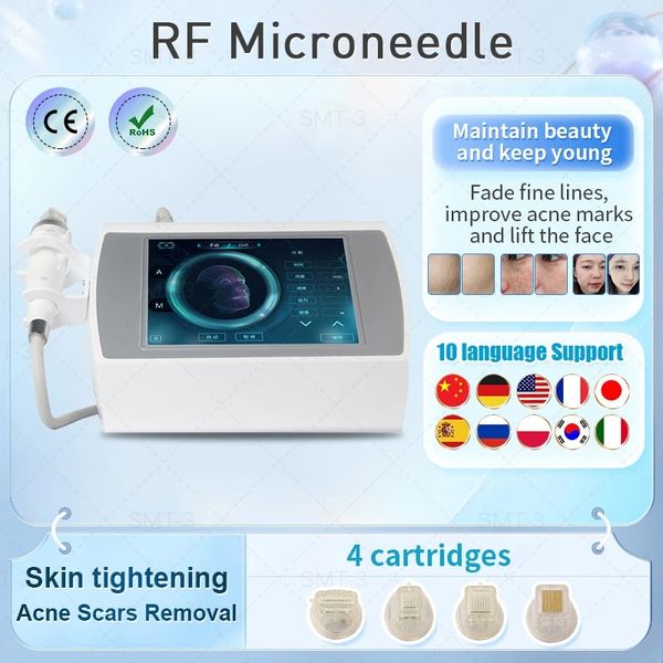 

2023 new rf equipment skin firming facial lifting fractional microneedle treatment machine face body scar acne removal ce