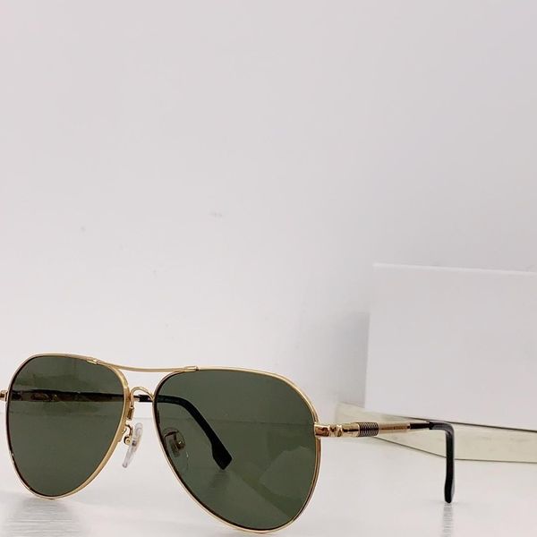 

designer sunglasses men's glasses women's uv400 protective sunglasses glass lenses gold metal frame send box, White;black