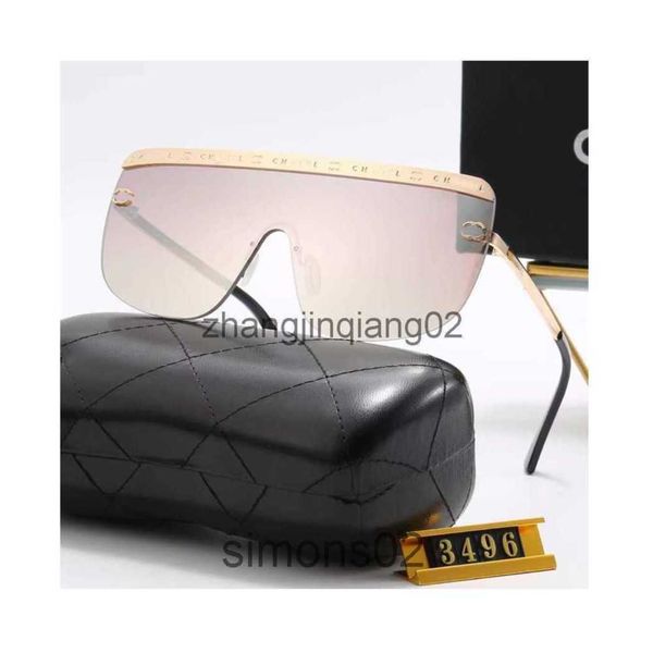 

designer channel sunglasses cycle luxurious fashion sports polarize sunglass men women vintage summer beach driving oversized rimless black, White;black