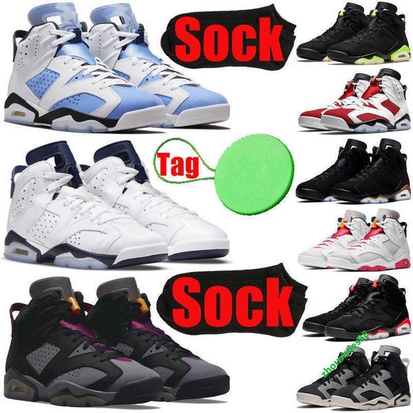 

unc 6 6s men basketball sneaker jumpman bordeaux electric green british khaki carmine hare midnight navy black cat sports shoes mens shoe