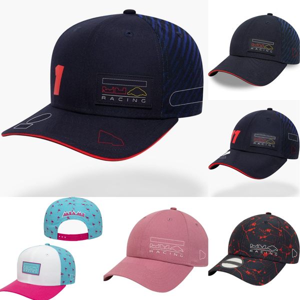 

f1 2023 team racing caps formula 1 driver snapback cap curved fashion embroidered baseball cap men's casual classic visor cap