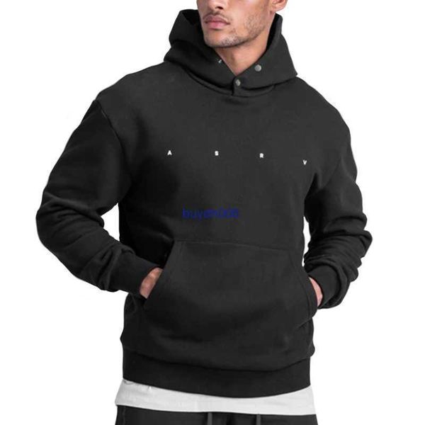 

a' s' r' v's men's fashion sweatshirts hoodies oversized spring and autumn american brand long sleeve pullover soli, Black