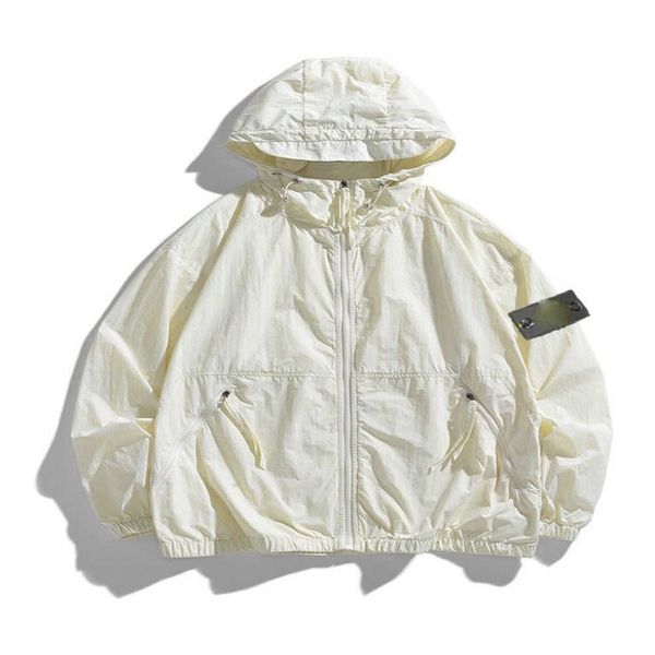 

spring and summer thin fashion brand coat outdoor sun proof windbreaker sunscreen clothing waterproof jackets large size xll988, Black;brown