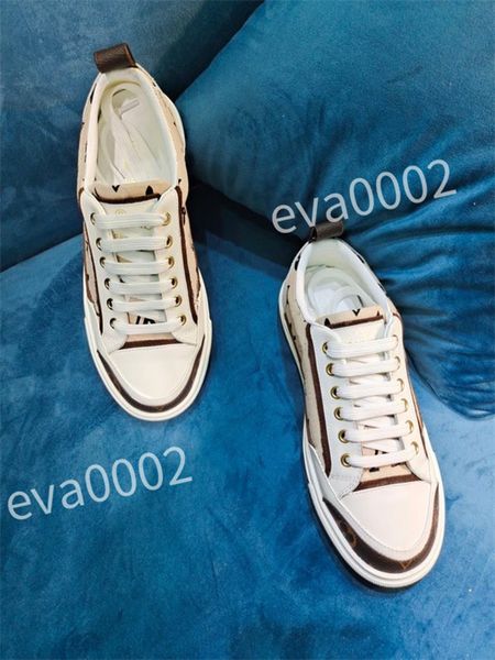 

2023 new designer women men casual shoes low- sneakers white leather sneaker sports lace up comfort flats outdoor trainers, Black