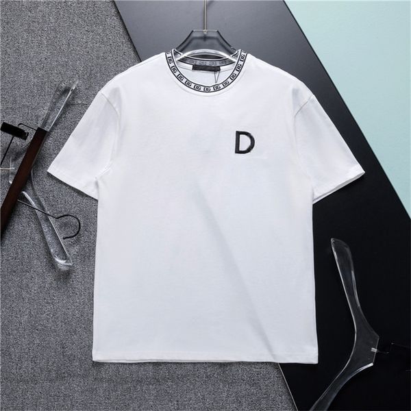 

designer pa t shirt luxury brand clothing shirts spray heart letter cotton short sleeve spring summer tide mens womens tees m-3xl mk83, White;black