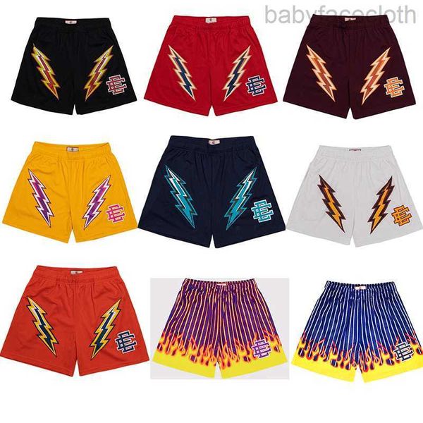 

2022 new summer eric emmanuel mens running shorts sport running fitness quick dry workout pants men gym men shorts, White;black