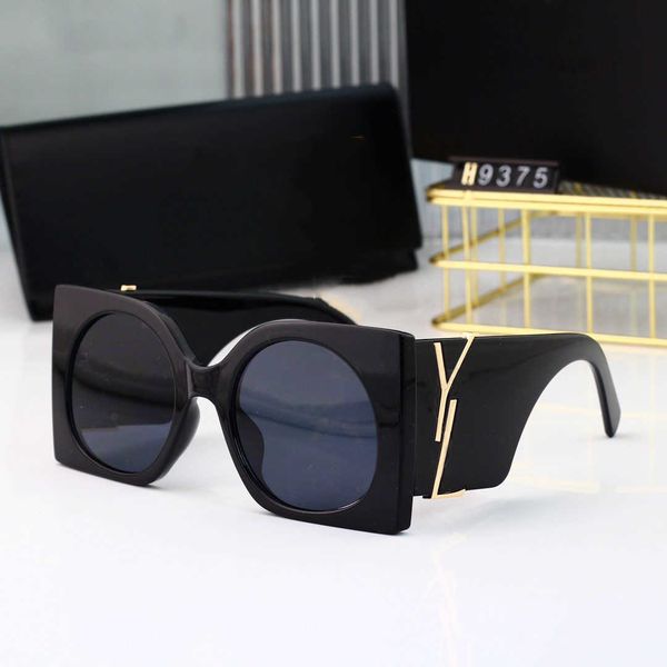

2023 women sunglasses designer fashion for men woman luxury metal vintage sunglasses summer mens style square frameless sun glasses man uv 4, White;black