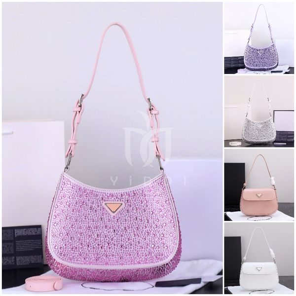 

ladies crystal tote bag designer luxury underarm shoulder bag fashion evening bag