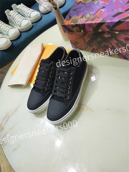 

2023 luxury quality casual shoes hi low designer sneakers men women canvas lace up flat bottomed fashionable comfortable casual shoes, Black