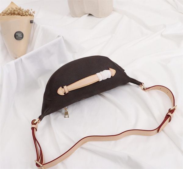 

designers classic bumbag waist bags running belt bag cross body handbag women men brown leather fashion zipper shoulder bags chest bag fanny