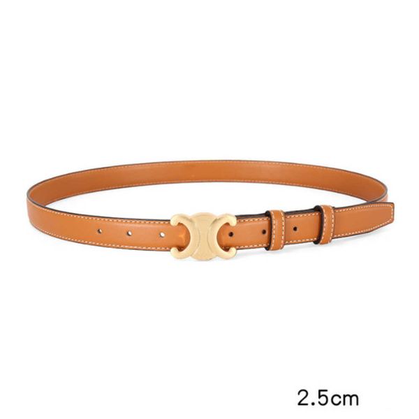 

fashion designer genuine leather belts for womens mens casual waistband gold smooth buckle cowskin belt ladies ceinture girdle 2.5cm 3.5 whi, Black;brown