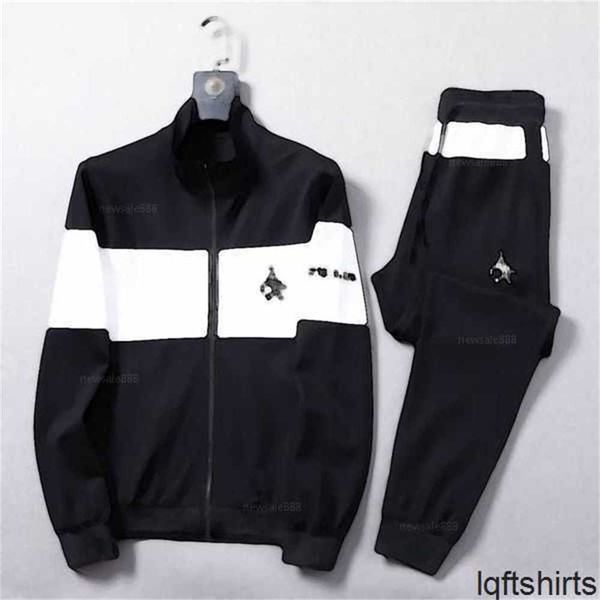 

2022 mens fashion tracksuits classic letters printing two pieces outfits mens tracksuit sweat suits sports suit men hoodies jackets jogger s, Gray