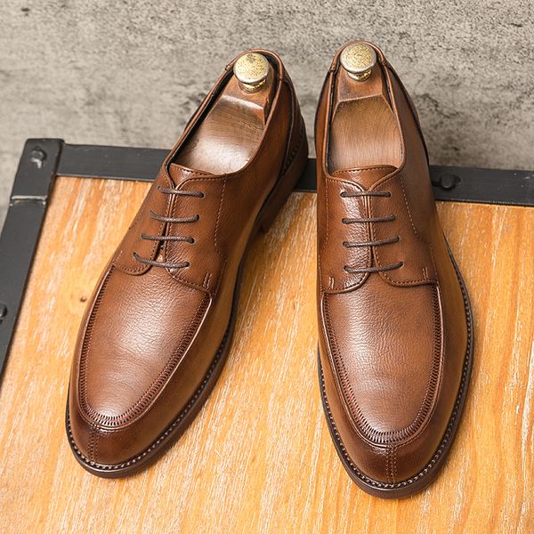 

large size men loafers retro tassel men leather shoes classic men party dress shoes moccasin homme outdoor men driving shoes, Black