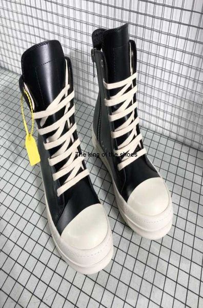 

comfortable men ro boots genuine leather man boots shoes thick sole mens winter footwear 92020d504186393, Black