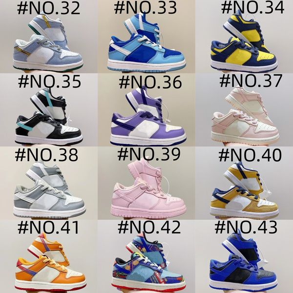 

kids designer shoes low toddlers sneakers black white panda boys children running trainers youth girls kid triple pink shoe chunky green chl