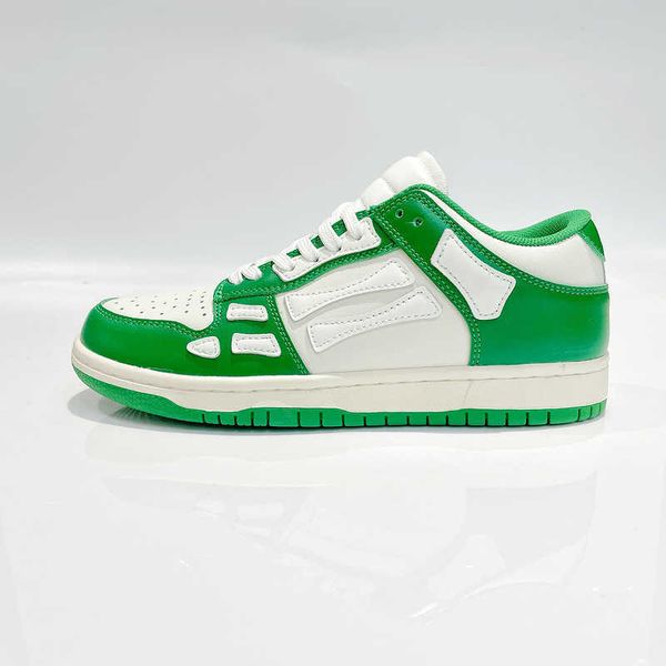 

bone shoes men's and women's leisure amis sports board shoes wang yibo and yang mi's black and white gray tide brand high and