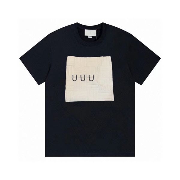 

tees men's plus polos round t-shirt plus size neck embroidered and printed polar style summer wear with street pure cotton 21ede, Black;brown