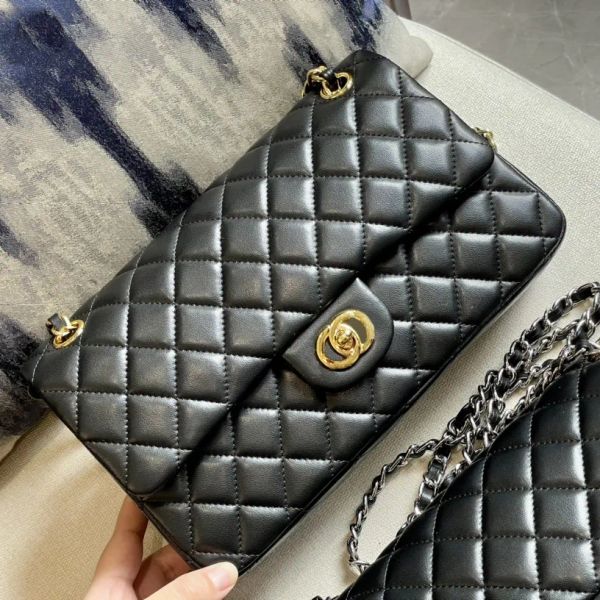 

designer handbag shoulder chain bag clutch flap totes bags wallet check velour thread purse double letters solid hasp waist square stripe wo