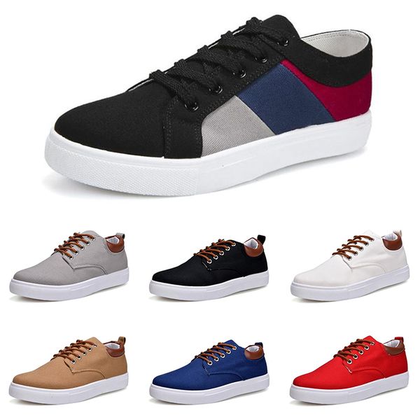 

casual shoes men women grey fog white black red grey khaki mens trainers outdoor sports sneakers size 40-47 color35