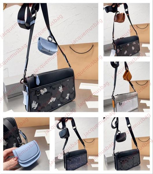 

men coac messenger bag pochette designer 2-pc set shoulder crossbody bags with coin purses wallet mens luxury pouch satchels dhgate sacoche