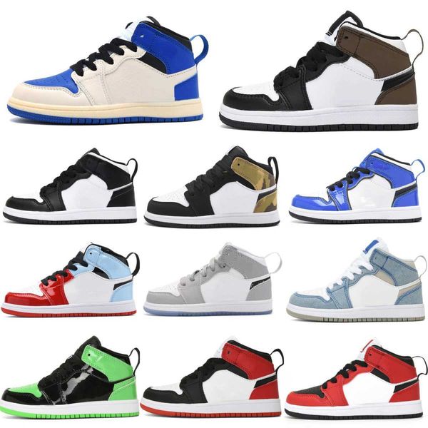 

trainers1 1s baby kids basketball shoes jumpman girls boys black white dark jorden mocha obsidian patent retros candy bred pine green outdoo