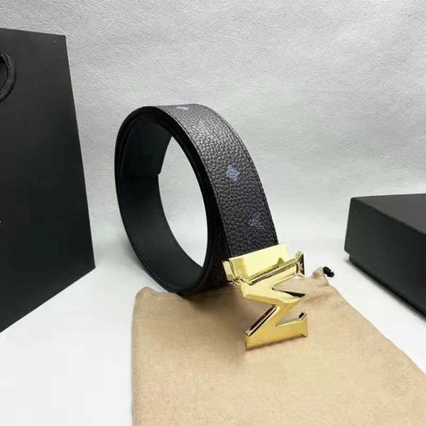 

2023 luxury belt designer belt for women metallic business style woman belts fashion leisure temperament versatile material leather very goo, Black;brown