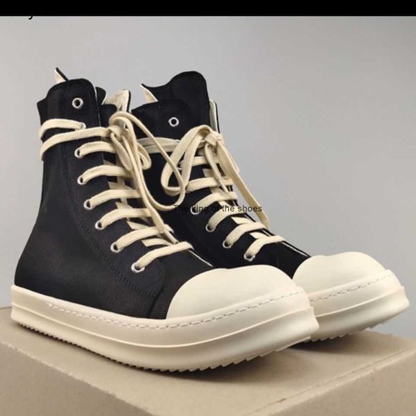 

designer ro high shoe street style male 2022 new summer air raid milk fragrance thick bottom increase korean version high street shoes women, Black