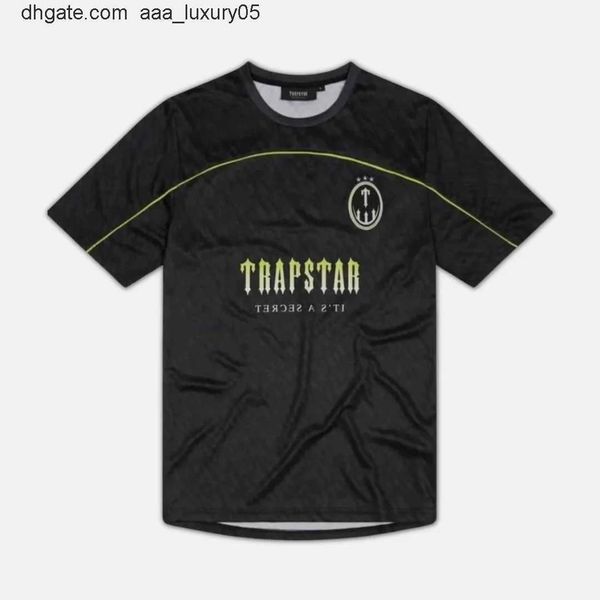

sportswear men's t-shirts trapstar mesh football jersey men t-shirt, White;black