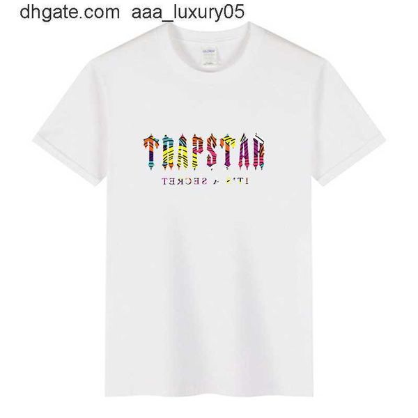 

designer trapstars shirt men's t-shirts women sweatshirt short summer fashion casual brand letter cotton luxury shirts for men t-shirt, White;black