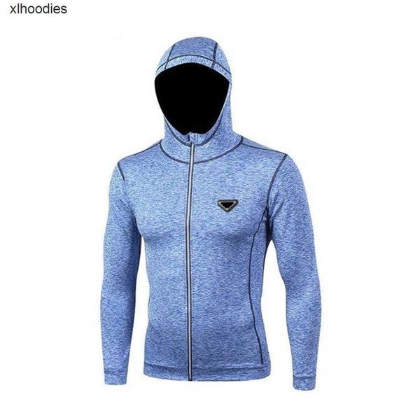 

23s designer mens jacket men's sportswear fitness yoga suit breathable sweater men hoodie spring and autumn running cjq3, Black