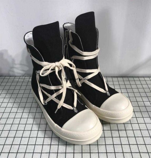 

ro mens boots casual big size summer shoes black canvas men footwear 92220d502604322