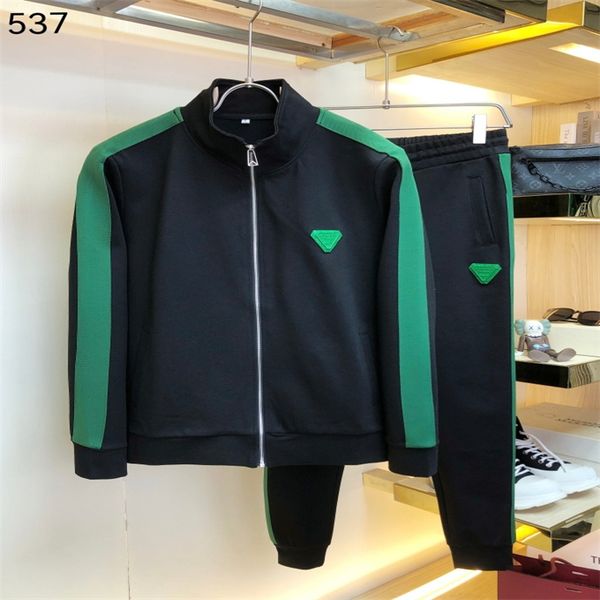

5 men's tracksuits designer mens tracksuit luxury men sweatsuits long sleeve classic fashion pocket running casual man clothes outfits, Gray