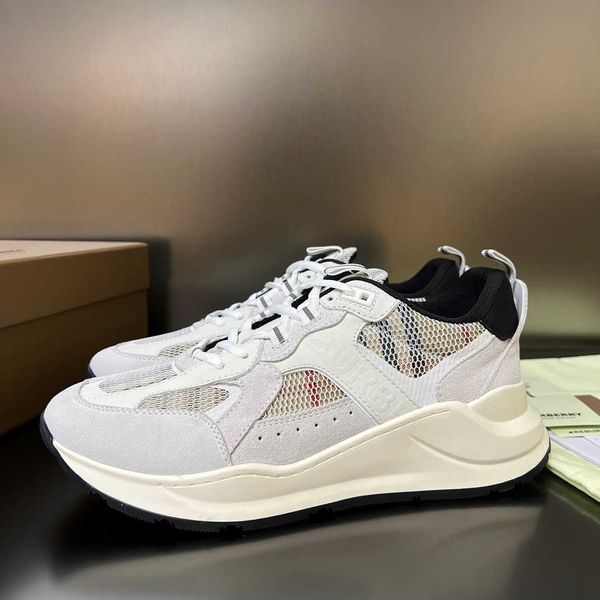 

2023 luxury low for men trainers white genuine leather sports heels flats sneakers runner driving shoes footwear