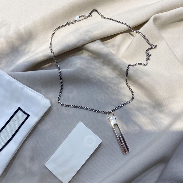 

designer double g pendant necklaces letter ggity chains necklaces luxury women fashion jewelry metal crystal pearl necklace gifts n'h&#, Silver
