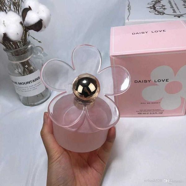 

perfect woman perfume daisy love flower fragrance for lady 100ml eau de toilette edt spray designer brand colone sweety parfum gifts long la
