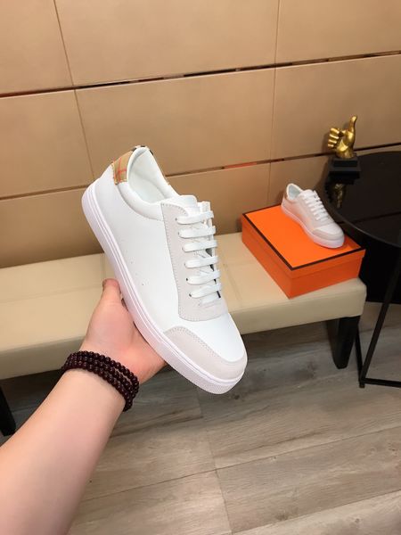 

2023 designer casual shoes mens sneakers womens high low technical canvas leather bee classic luxurys trainers size35-45 d0068, Black