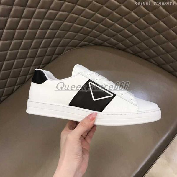 

men low leather laced sneaker fashion casual shoes triple black white red platform sneakers mens leisure trainers on side band