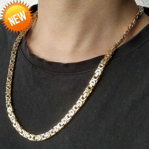

manufacturer custom jewellery non fade men jewelry male stainless steel 18k gold chain men necklace hip hop jewelry, Silver