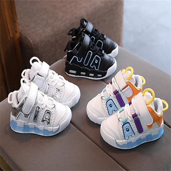 

new fashion kids shoes spring autumn childrens sports shoe girls boys soft base breathable casual sneakers, Black