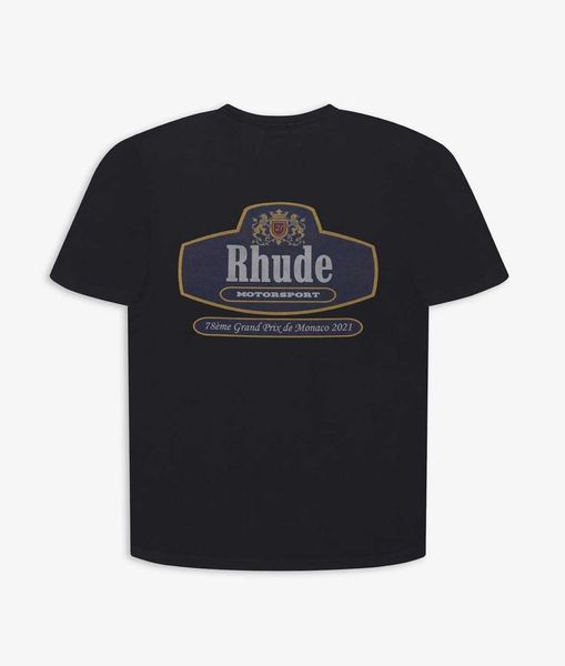 

men's t-shirts rhlimited rhude american printed short sleeve t-shirt, White;black