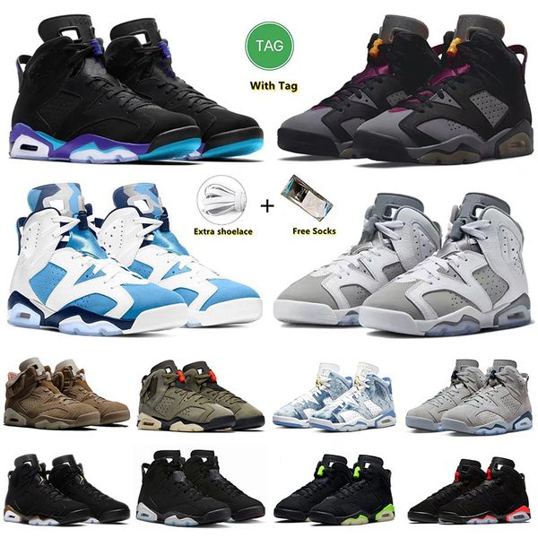 

mens 6 6s basketball shoes aqua bordeaux unc georgetown cool grey black infrared washed denim mens trainers sneakers