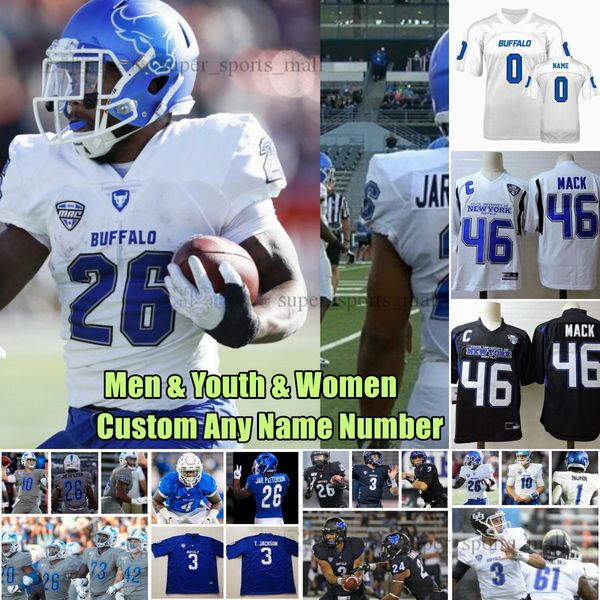 

custom s-6xl buffalo bulls college football jerseys khalil mack shaun dolac snyder washington cook jr. marshall williams gassett patterson a, Black