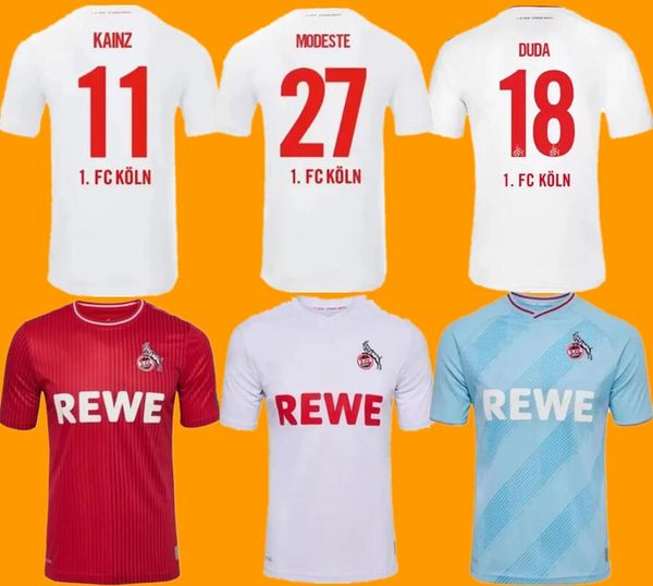 

23 24 fc koln soccer jerseys 2023 2024 koln anthony modeste f.kainz r.czichos j.hector e.skhiri the lates trikots football shirts camiseta d, Black;yellow