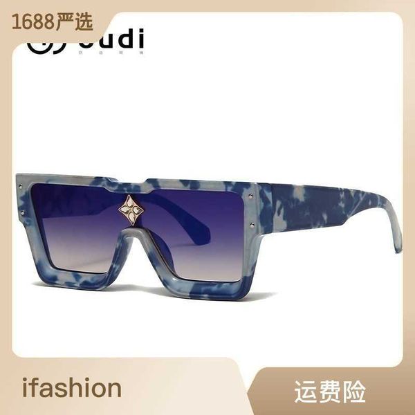 

21047 men's fashion sunglasses fashion glasses, White;black