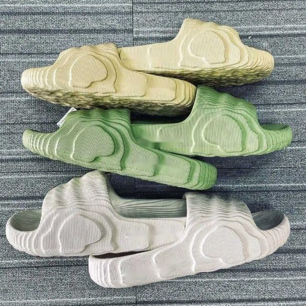 

luxury 3d printing slippers designer mens shoes fashion summer beach shoes outdoor indoor casual sandals three-dimensional flip-flops, Black