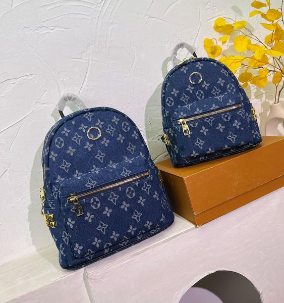 

new designer fashion denim backpack print trend casual everything
